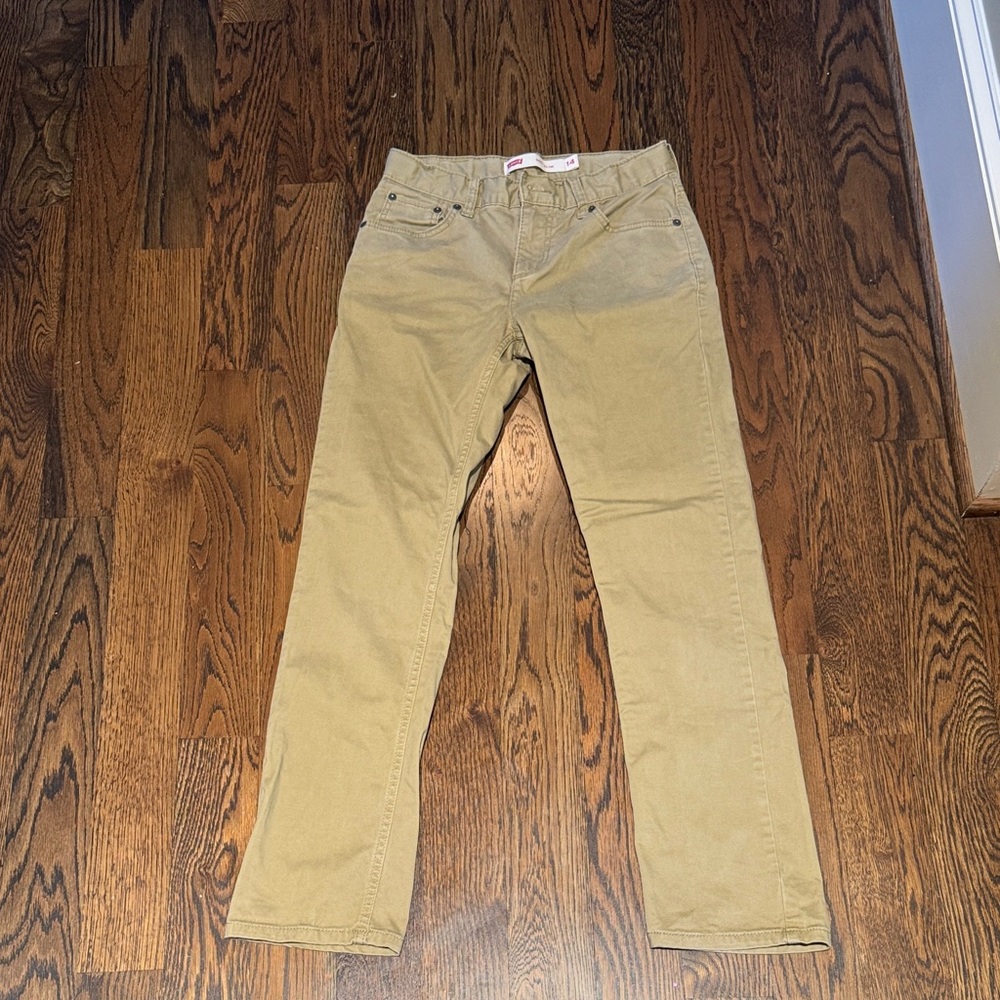 Levi's kids Tan Chinos